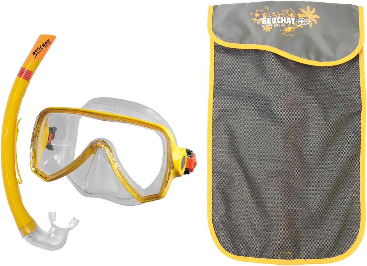 BEUCHAT Oceo Junior - Conjunto de máscara y Tubo de Buceo Unisex