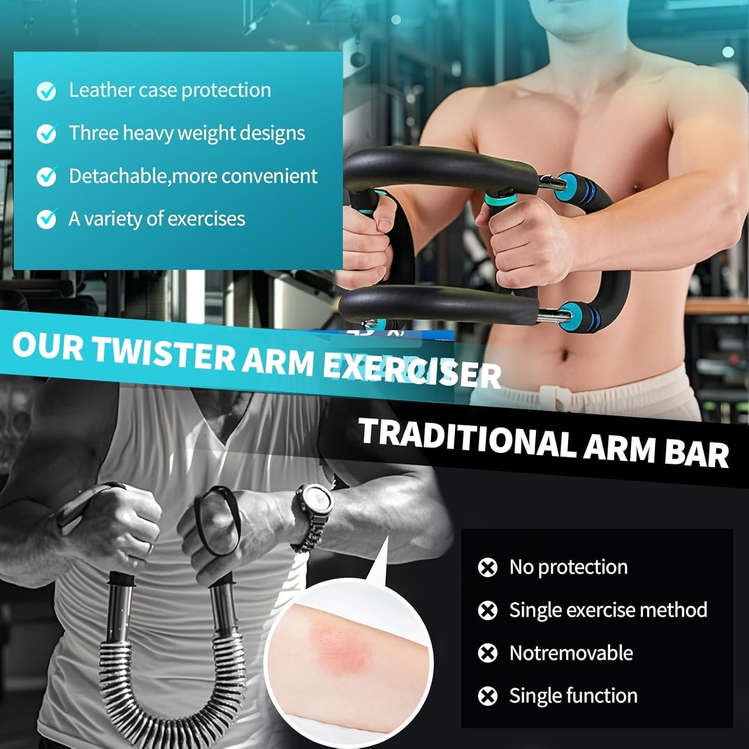 Generic Equipement D'entraînement Musculaire De Fitness à Domicile, Extenseur De Poitrine 5 Tige A Ressort 30198628