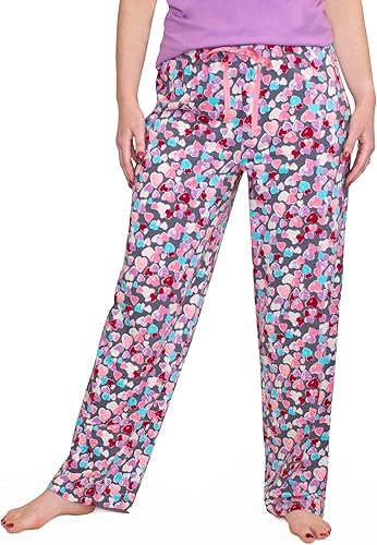 HUE womens Valentines Pajamas, Cute Pj Separates for Valentines Day