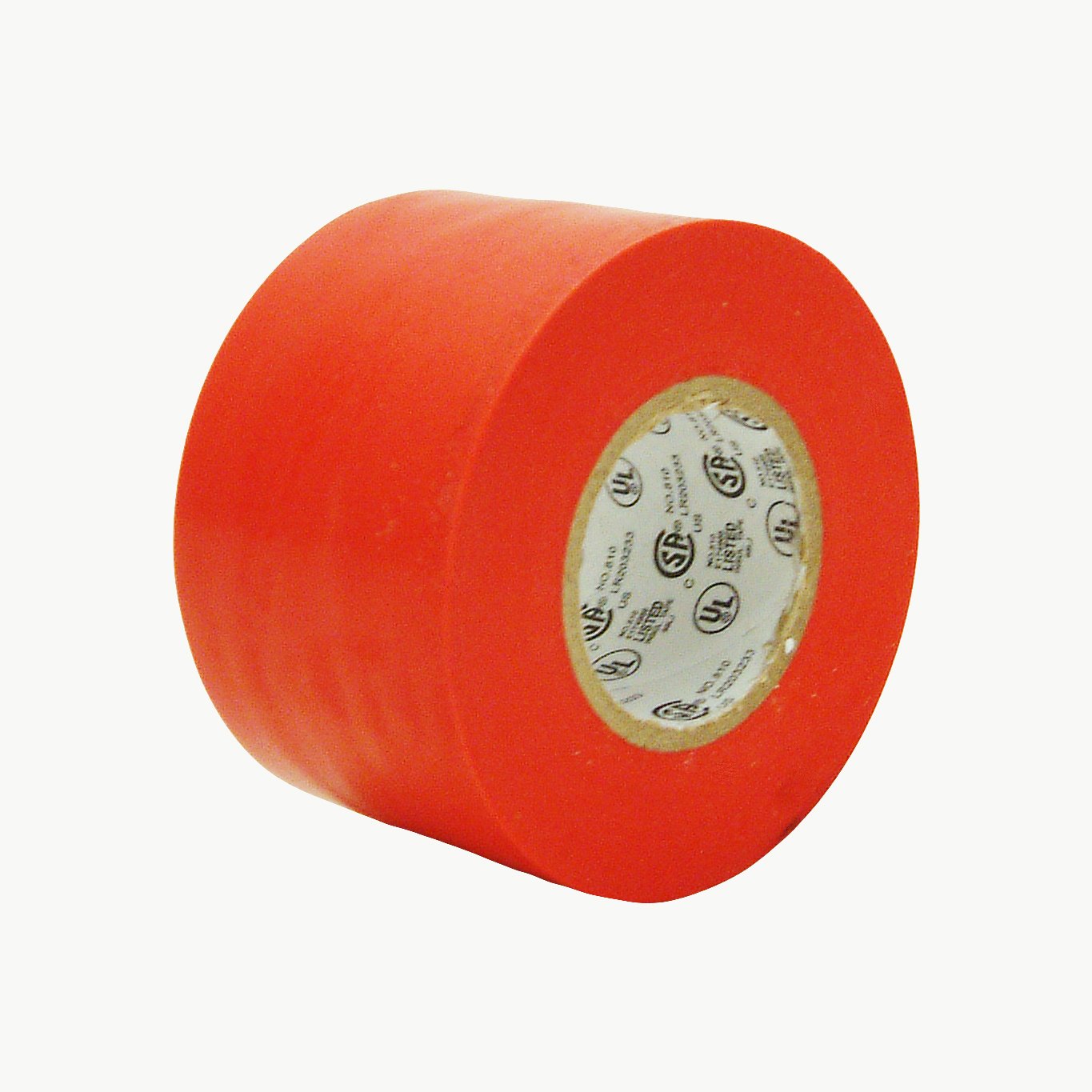 JVCC Colored Electrical Tape [7 mils Thick] (E-Tape): 2 in. (48mm Actual) x 66 ft. (Red)