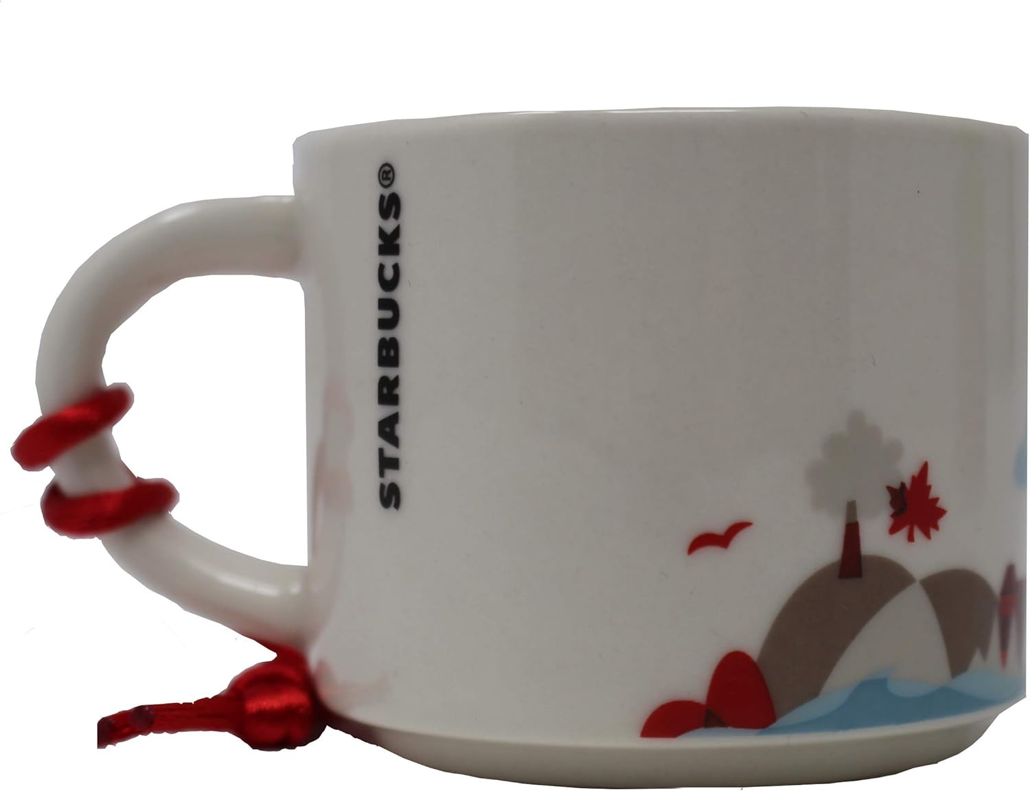 Starbucks You Are Here Series Canada Ceramic Demitasse Ornament Mug, 2 Oz - Image 3