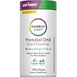 Rainbow Light Prenatal DHA Vitamins for Women | 180 Softgels | Ultra Omega 3 Fish Oil (EPA & DHA) | Supports Brain & Eye Health for Mom and Baby | for Pregnancy & Nursing