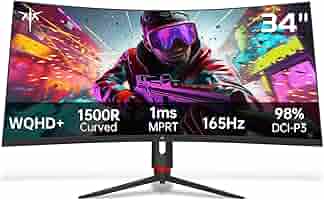 KTC 34インチゲーミングモニター 曲面ウルトラワイド 3440x1440p Amazon.co.jp: KTC 34インチゲーミングモニター 曲面ウルトラ
