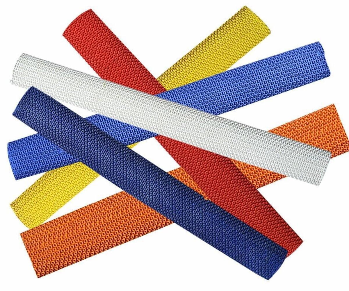 Premium Quality Octopus Cricket Bat Handle Grips Non Slip Multi Colour Bat Grip UK (White)