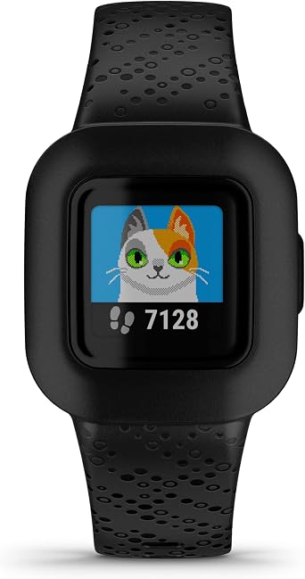 Garmin vivofit jr. 3 Kids Fitness Tracker, Black Cosmic, Up to 1 Year Battery Life, Swim-Friendly, Activity Unlocks Adventure