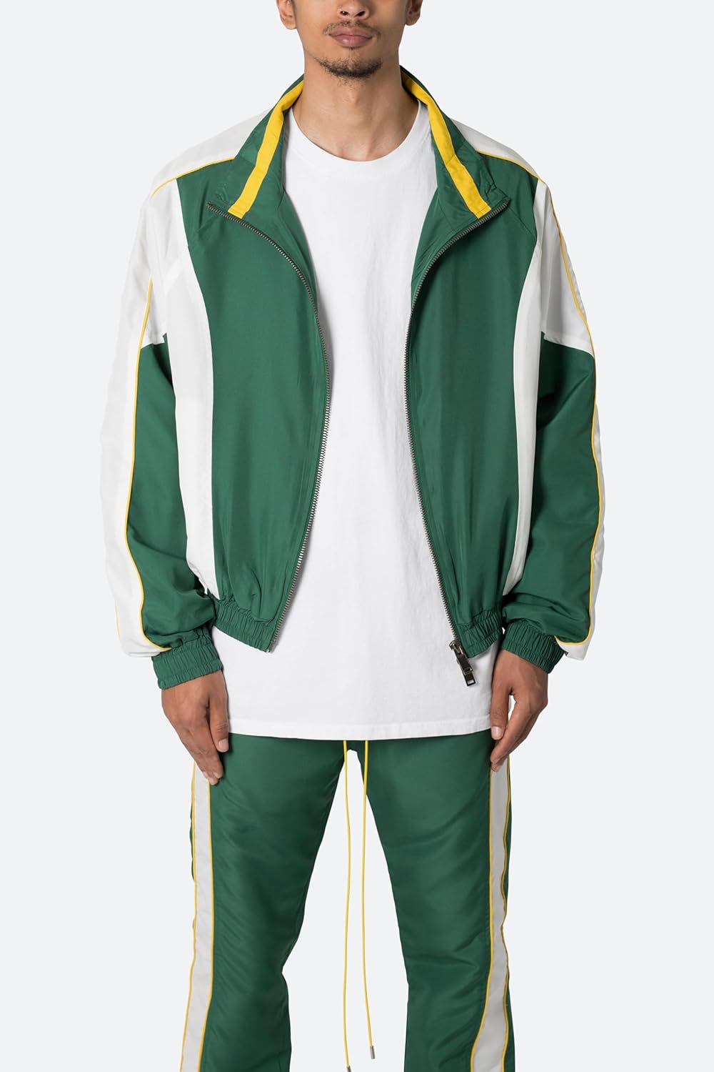 mnml Men's Mnml Race Track Jacket