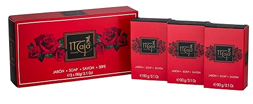Miniatura 2 de Maja Jabón, jabón en barra perfumada, barra de lavado corporal, limpia e hidrata tu piel, bellamente perfumado, 1 juego de 3 jabones, 3.1 onzas cada