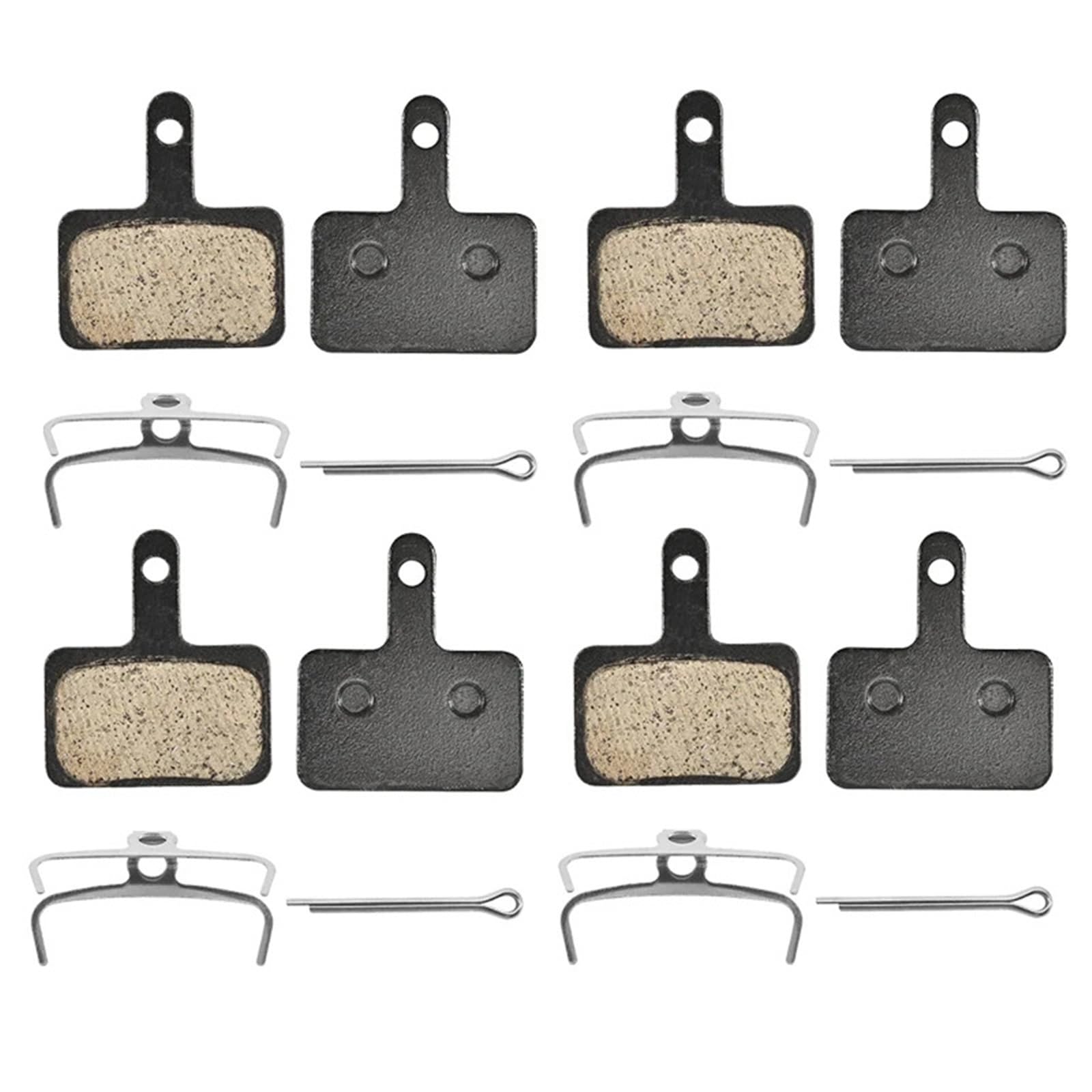 50 pares de pastillas de freno de disco de resina para bicicleta MTB