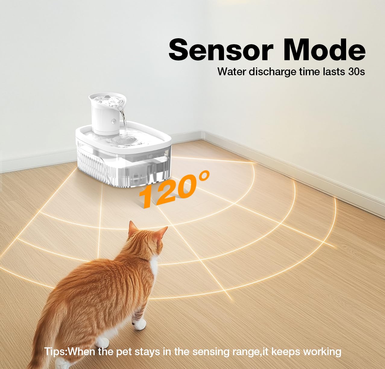 Pack of 6 Filter for Jewyow WF10 Cat Water Fountain, white02 - Image 3