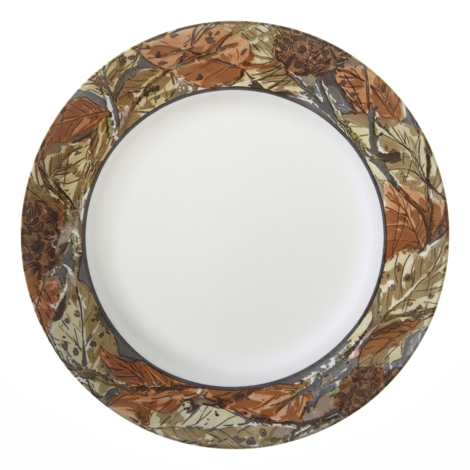 CorelleImpressions Woodland Leaves 10-3/4" Dinner Plate