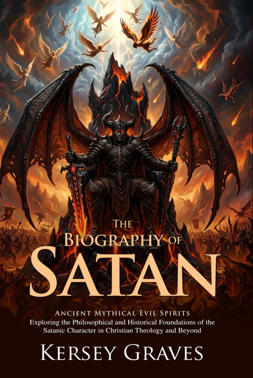 The Biography of Satan: The Origins and History of the Devil Figure: Fully Illustrated Edition with Author Biography and Commentary
