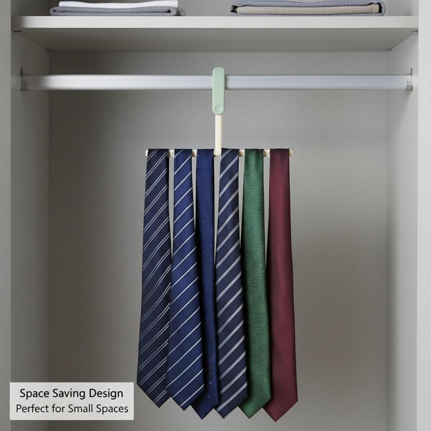 Portable Foldable Drying Rack for Air Conditioner Vent, No-Drill Hanging Laundry Rack, Anti-Slip, Lightweight, Rust Resistant, Space Saving, for Dorm, Travel, Small Spaces (White)