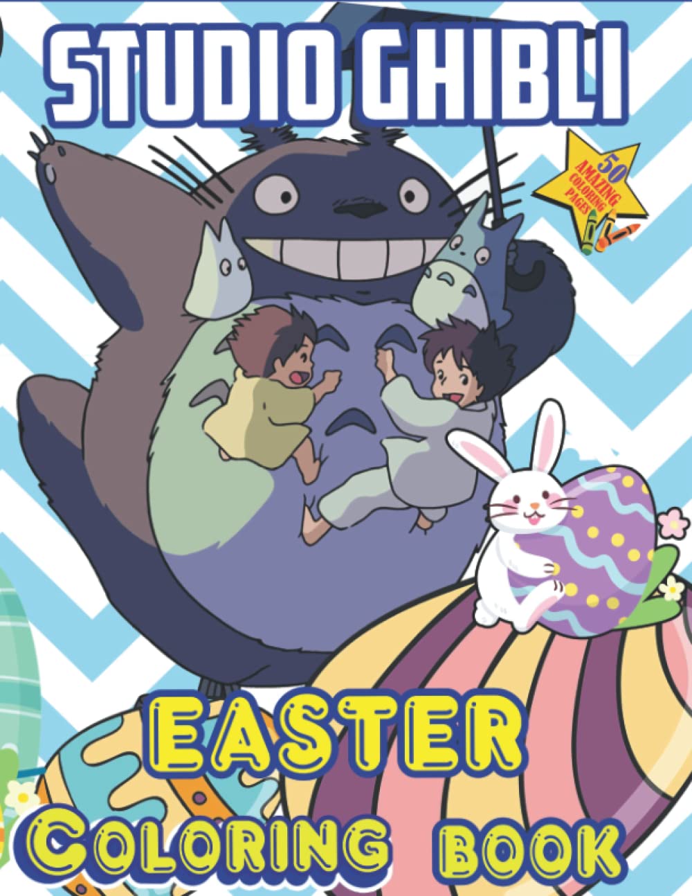Studio Ghibli Easter Coloring Books 2022 Edition Studio Ghibli Coloring