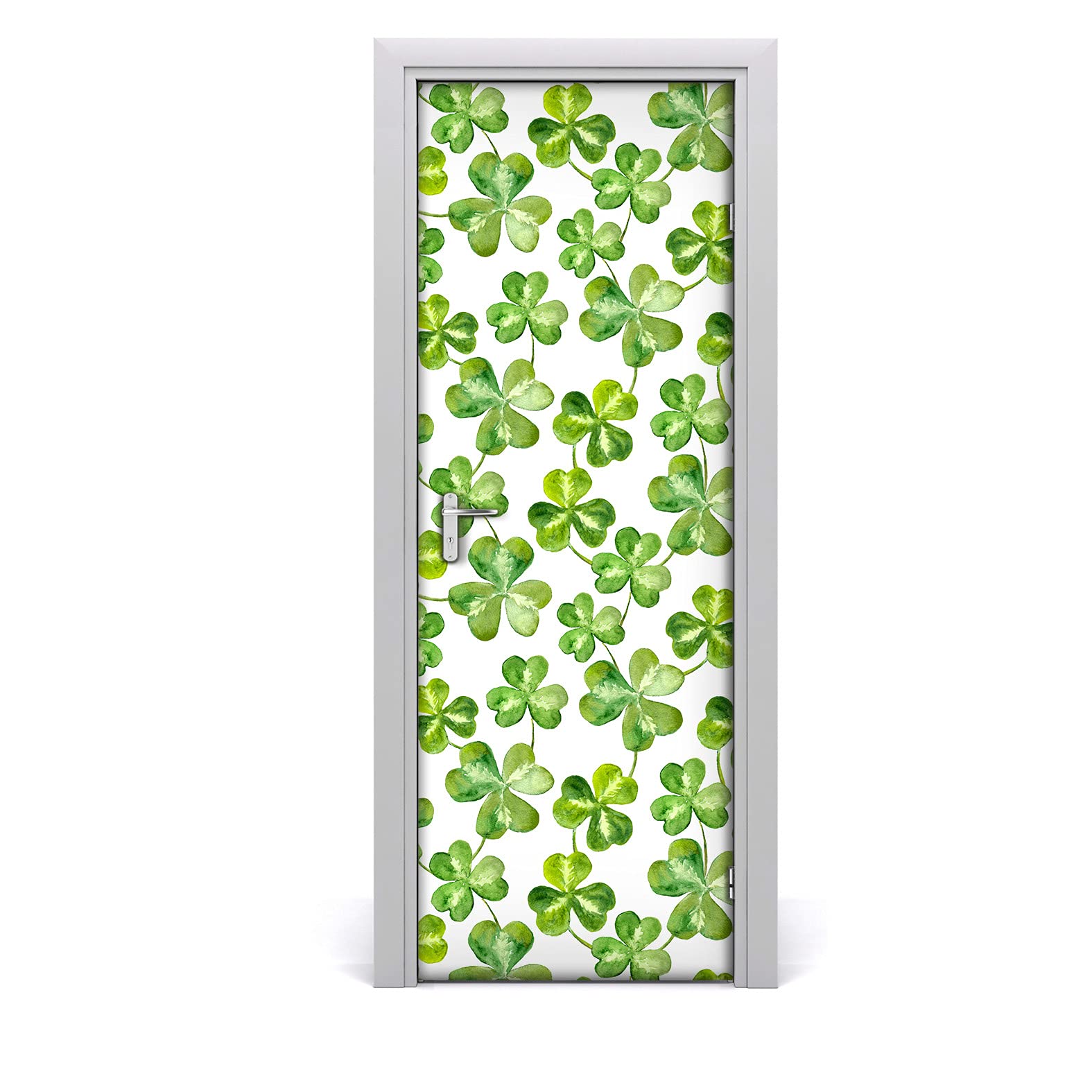 Autocollant de porte 85x200cm pour masquer les rayures facilement