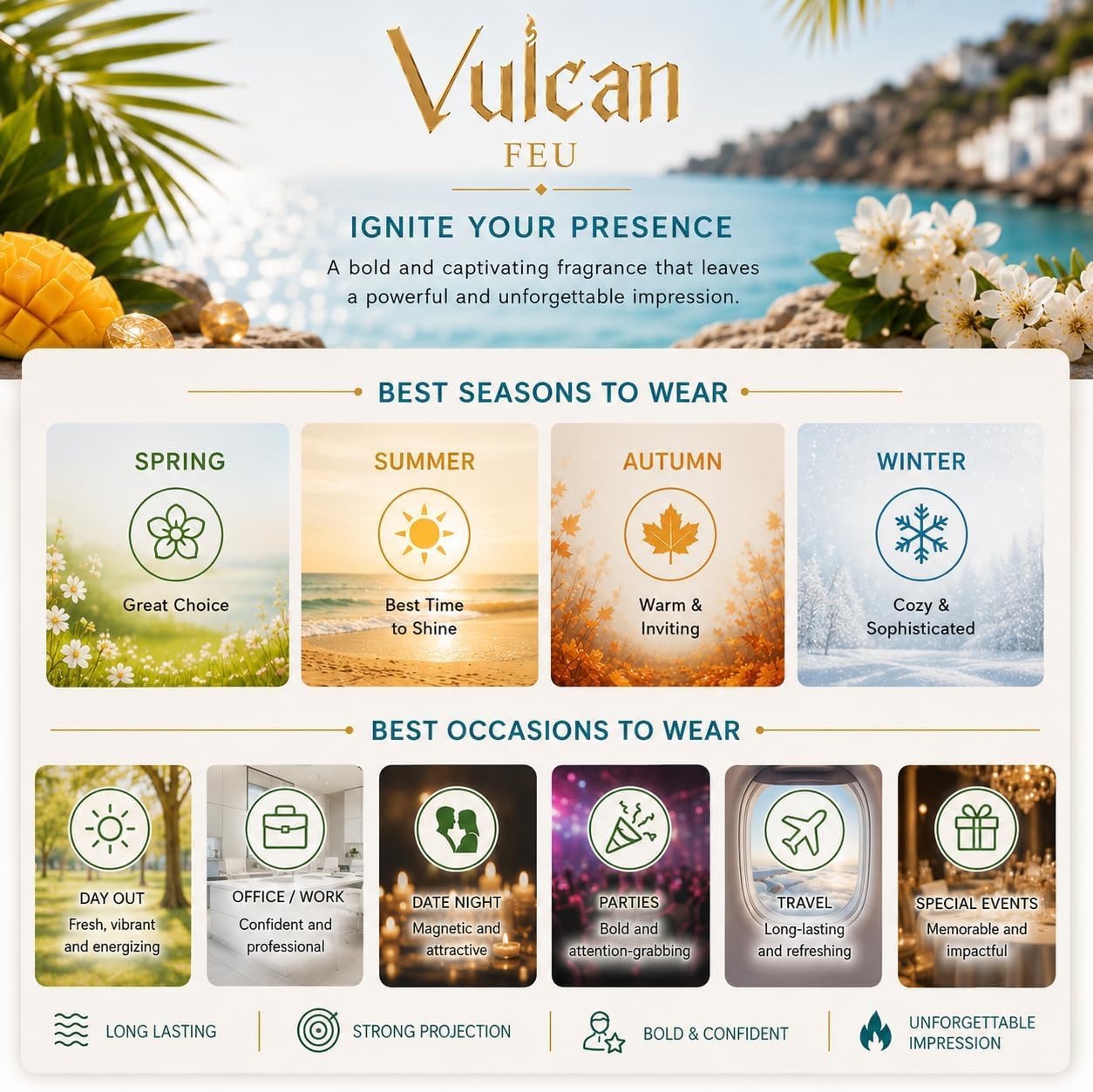 Vulcan Feu Eau De Parfum 100 ml French Avenue