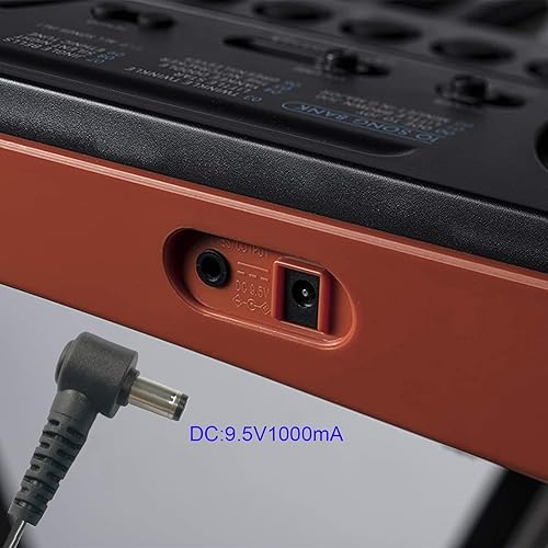 Miniatura 5 de Adaptador de 9,5 V CACC para teclado Casio ADE95100LU Cargador ADE95100B AD-E95100L CTK-2080 CTK-2550 CTK-3200 LK-265 LK-280 SA-46 Cable de