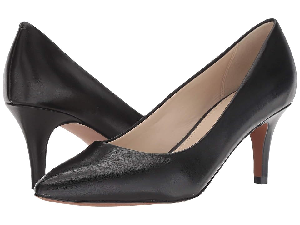

Cole Haan Harlow Pump 65mm II (Black Leather) Women's Shoes