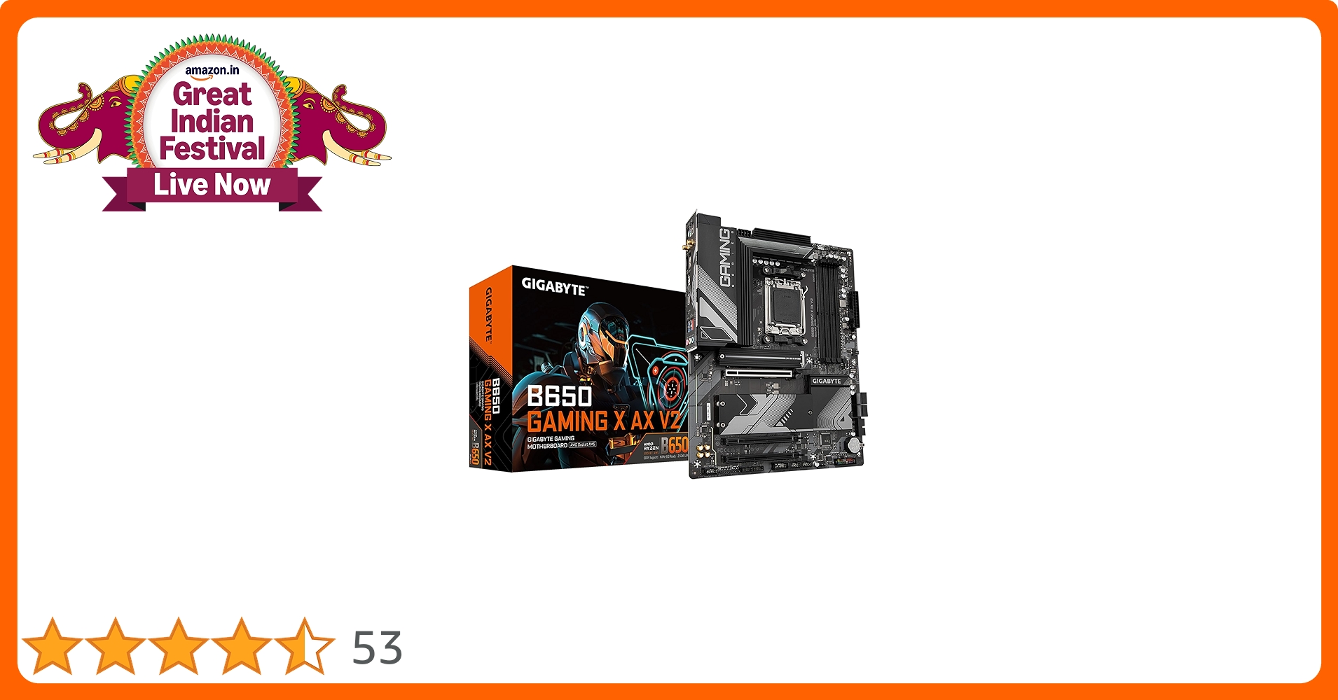Amazon.in: Buy GIGABYTE B650 Gaming X AX V2 (rev. 1.0) AM5