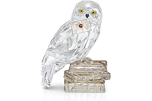 Harry Potter Hedwig Figurine Adorned with Crystal Swarovski