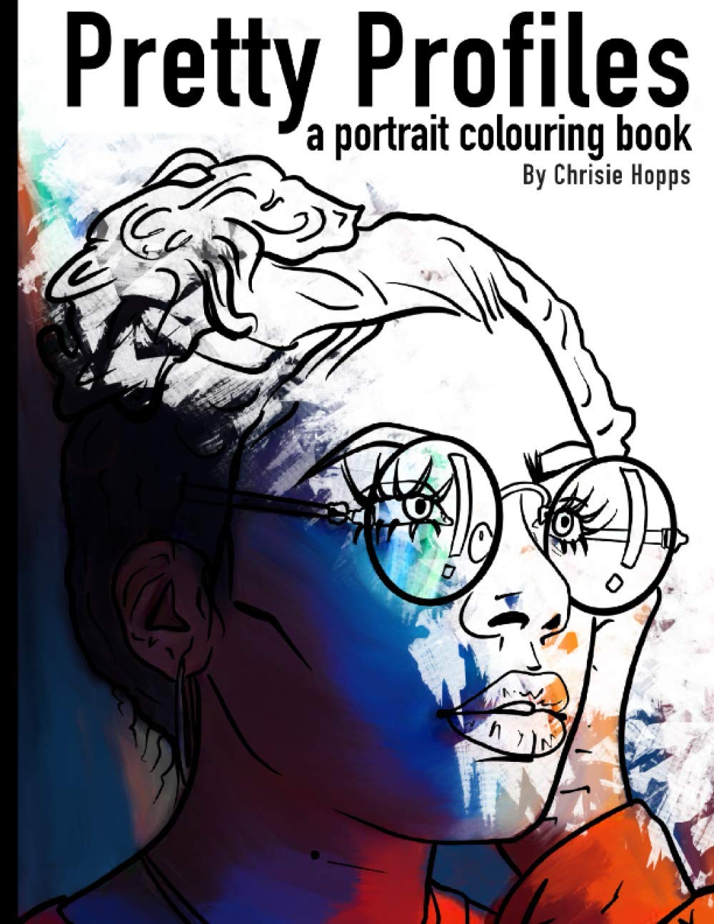 Pretty Profiles: Adult Colouring Book