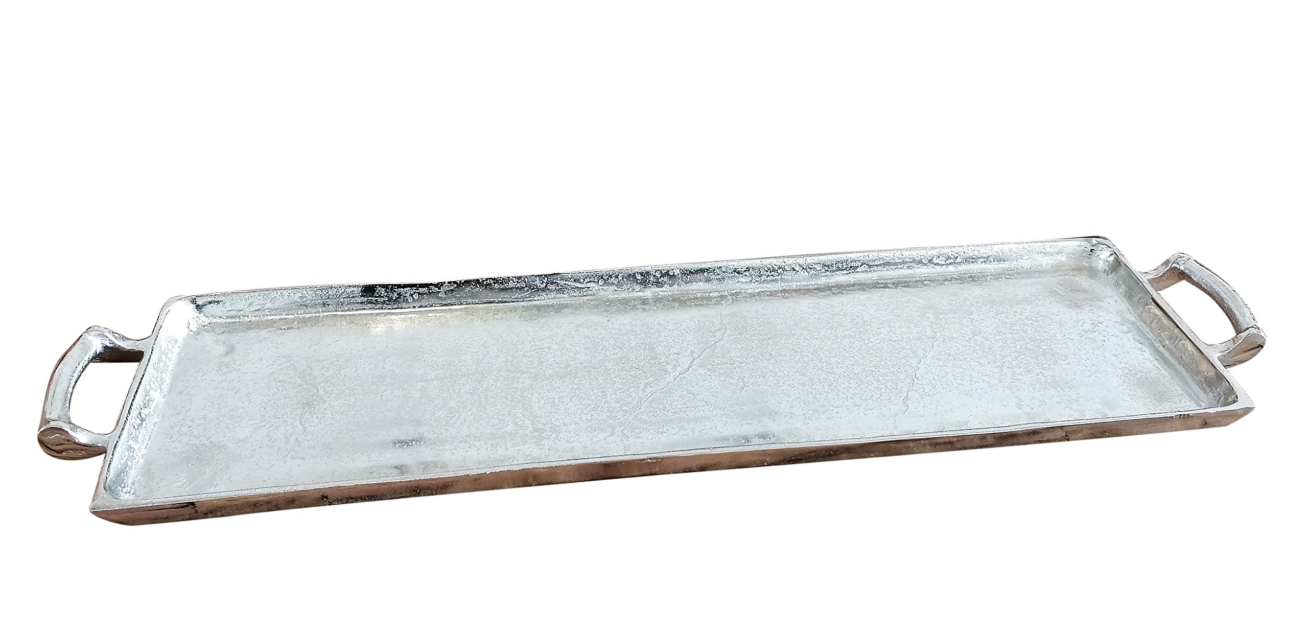MichaelNoll - Bandeja para servir (aluminio, mango XXL, 42/65/82/112 cm (82 x 21 x 6 cm)