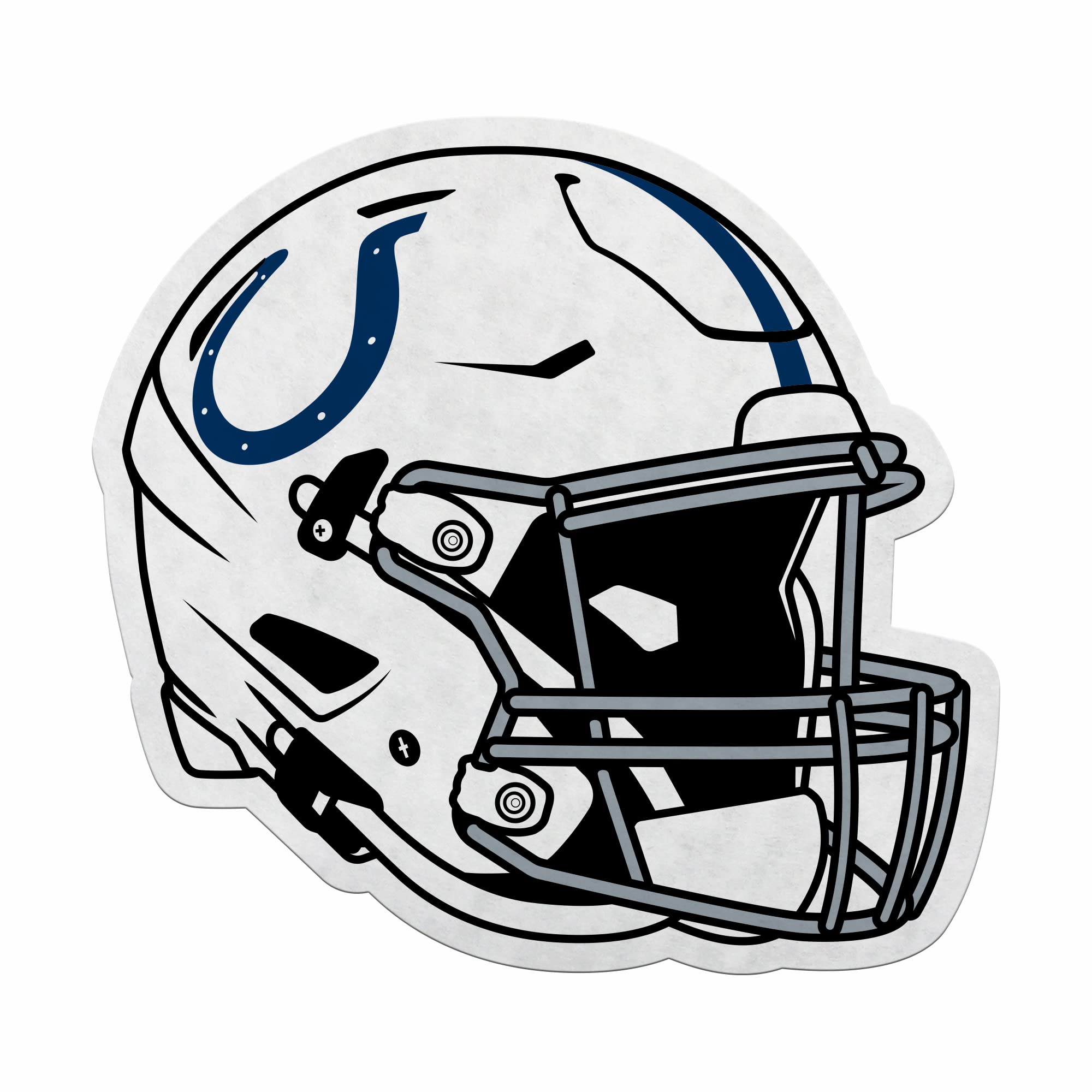 Fanion NFL Indianapolis Colts en feutre doux pour décoration salon et chambre de supporter