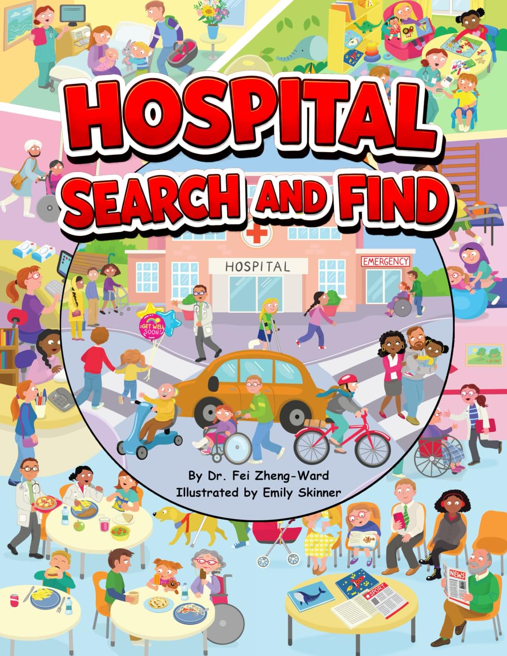 Hospital Search and Find: A Fun, Educational Hospital Book for Smart and Curious Kids Ages 3-8 (Search and Find Books)      Paperback – April 17, 2025