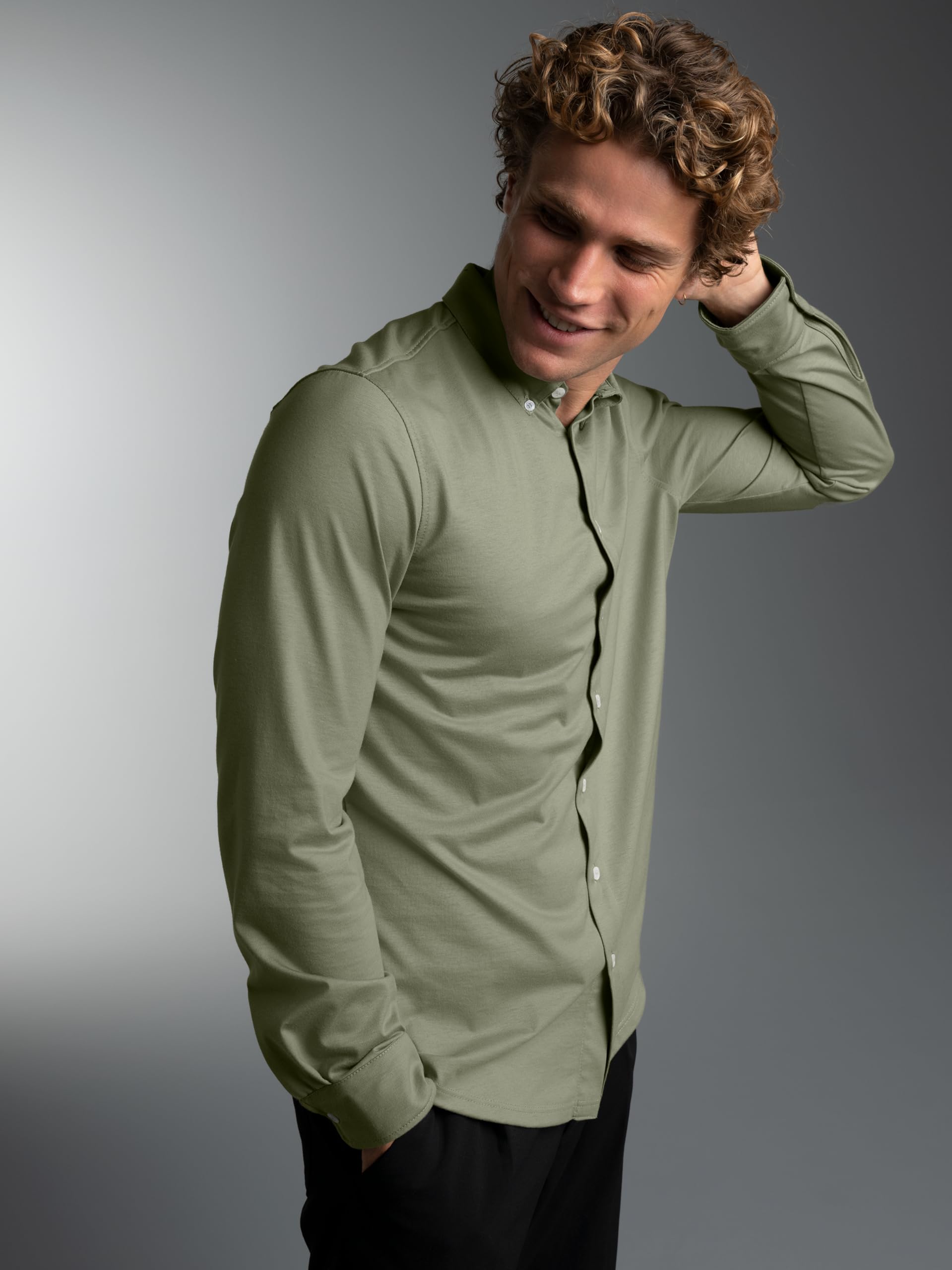 TRIGEMA Business-Hemd aus Deluxe-Single-Jersey