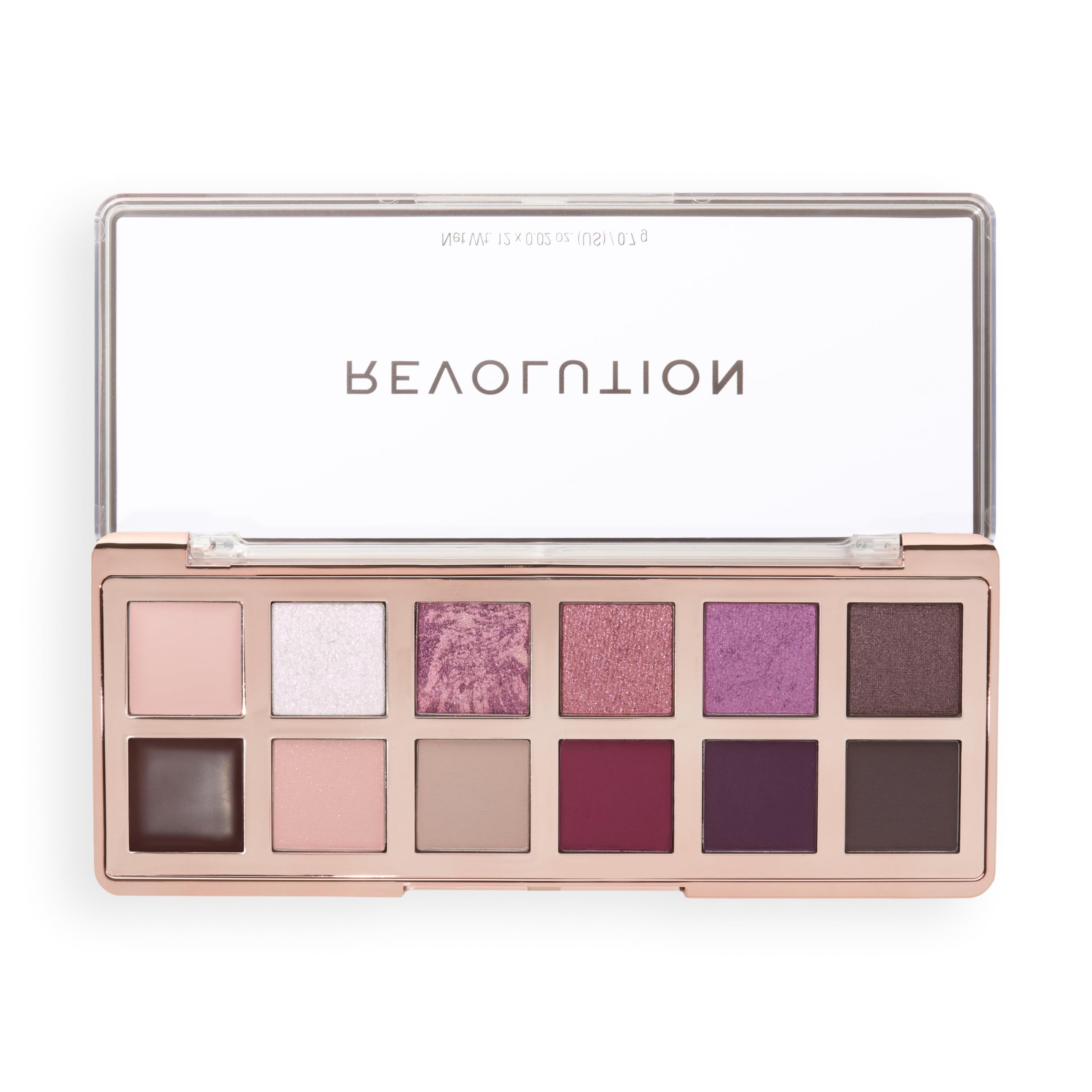 Revolution The Cherry Icon Rich Berry Palette, 12 Eyeshadow Shades, High-Impact Pigment, Vegan & Cruelty-Free