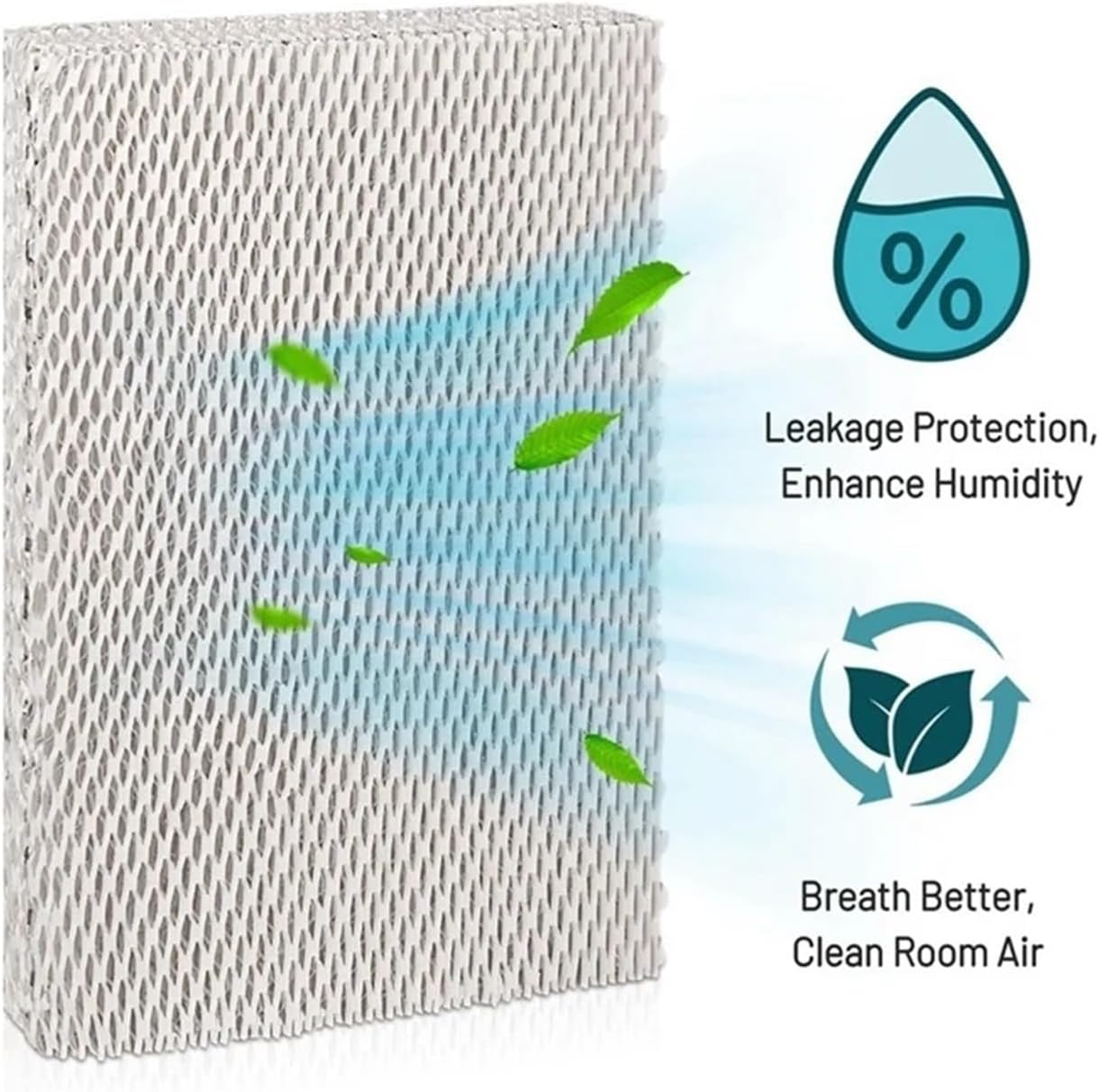 Humidifier Filter Waterpad A35,Compatible For Aprilaire,350,560,600,35 Water Panel Replace,Compatible For Honeywell,HC26P Humidifiers 2Pcs,Parts