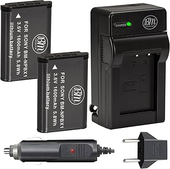 Amazon.com : BM Premium 2-Pack of NP-BX1 NP-BX1/M8 Batteries Amazon.com : BM Premium 2-Pack of NP-BX1 NP-BX1/M8 Batteries