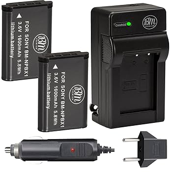 Amazon.com : BM Premium 2-Pack of NP-BX1 NP-BX1/M8 Batteries