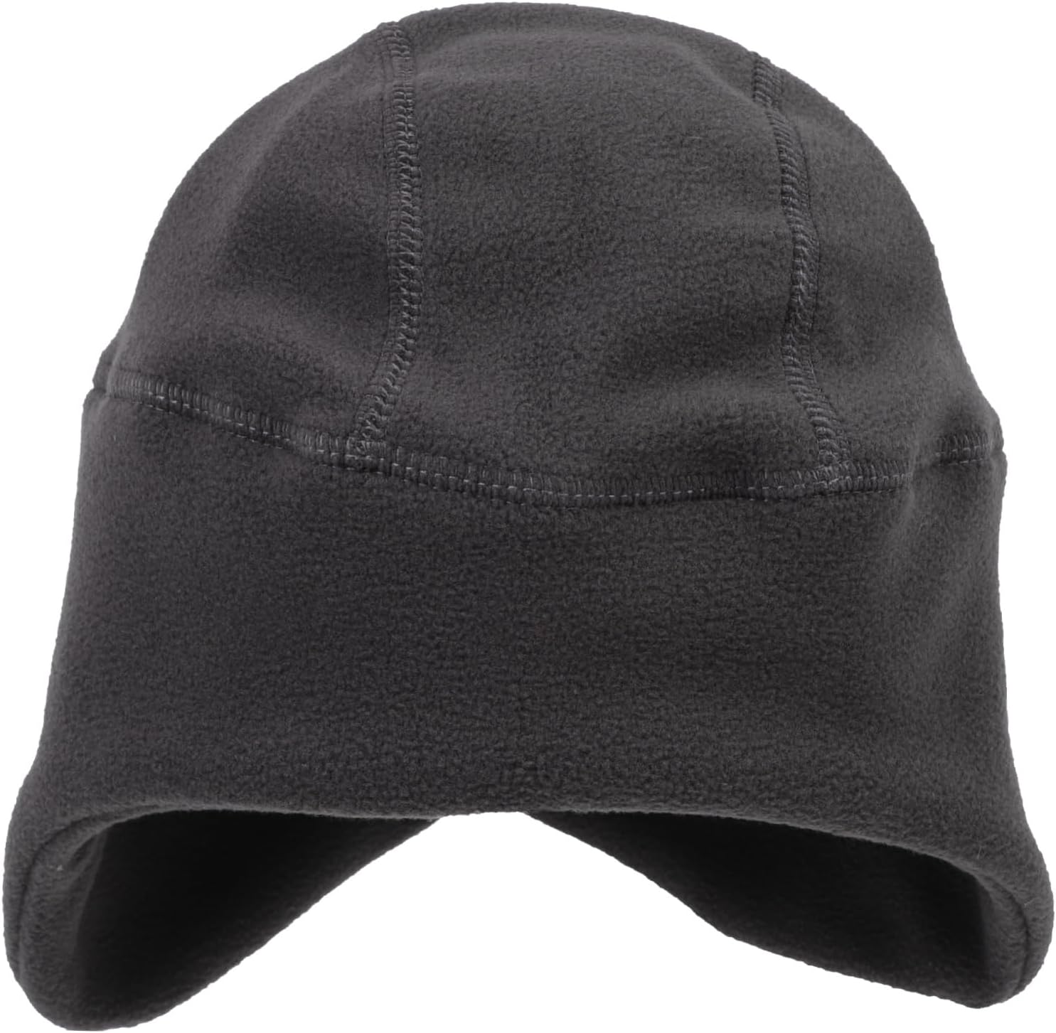 COLLBATH Delicate Fleece Ear Hat for Cold Weather Outdoor Activities Warm and Stylish Skiing Beanie Comfortable Headwear for Hiking Camping and Snowboarding Grey