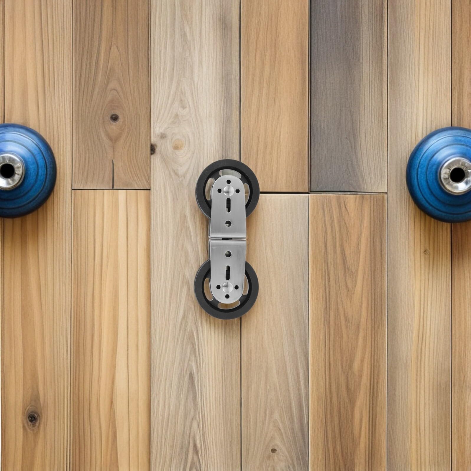 GARVALON Doppelrollensystem mit Geräuscharmen Lager 2 Stück aus Edelstahl und Kunststoff und Präzises Widerstandstraining für Fitnessgeräte im Fitnessstudio