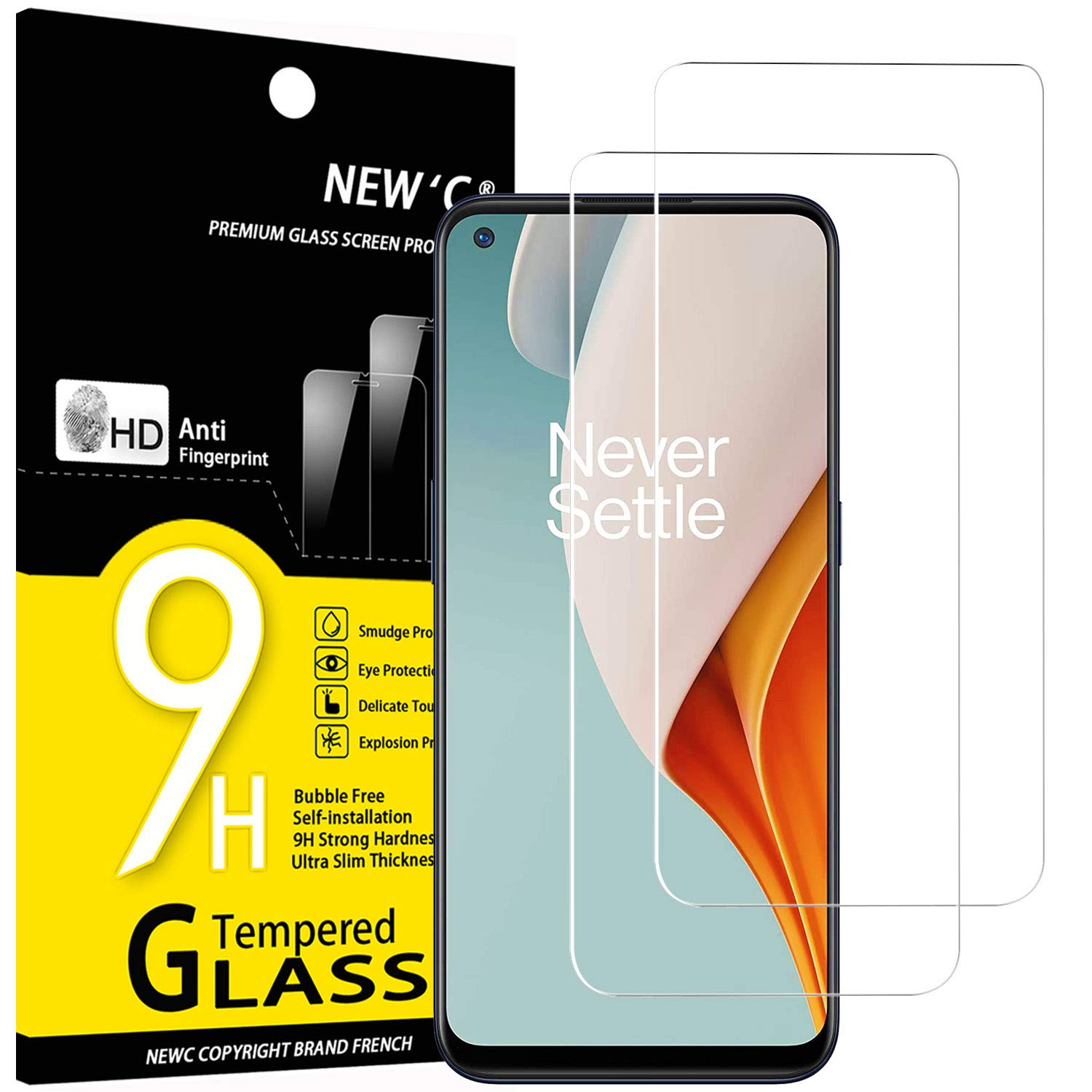 VETRO TEMPERATO 3MK temperato 9H per OnePlus OnePlus Open (Frontale) | Opaco, Anti-impronte, Facile