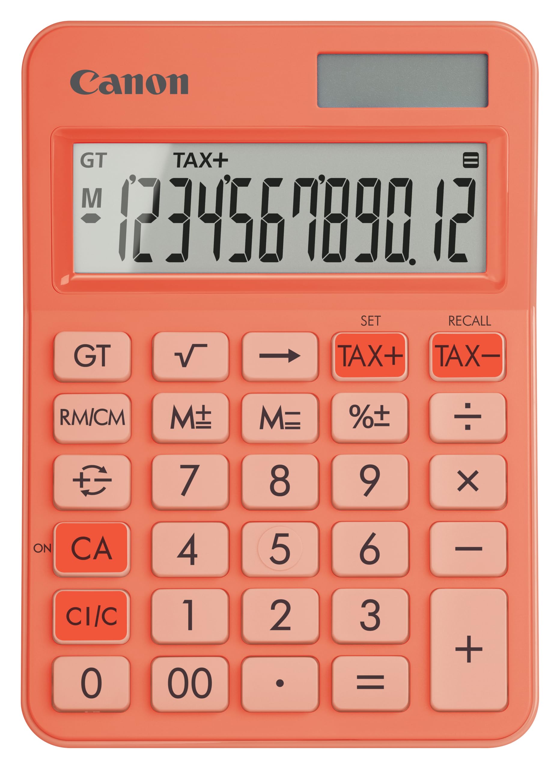 Calculatrice Scientifique Canon KS-125KB - Double Alimentation - Écran Grand Angle - Fiscalité