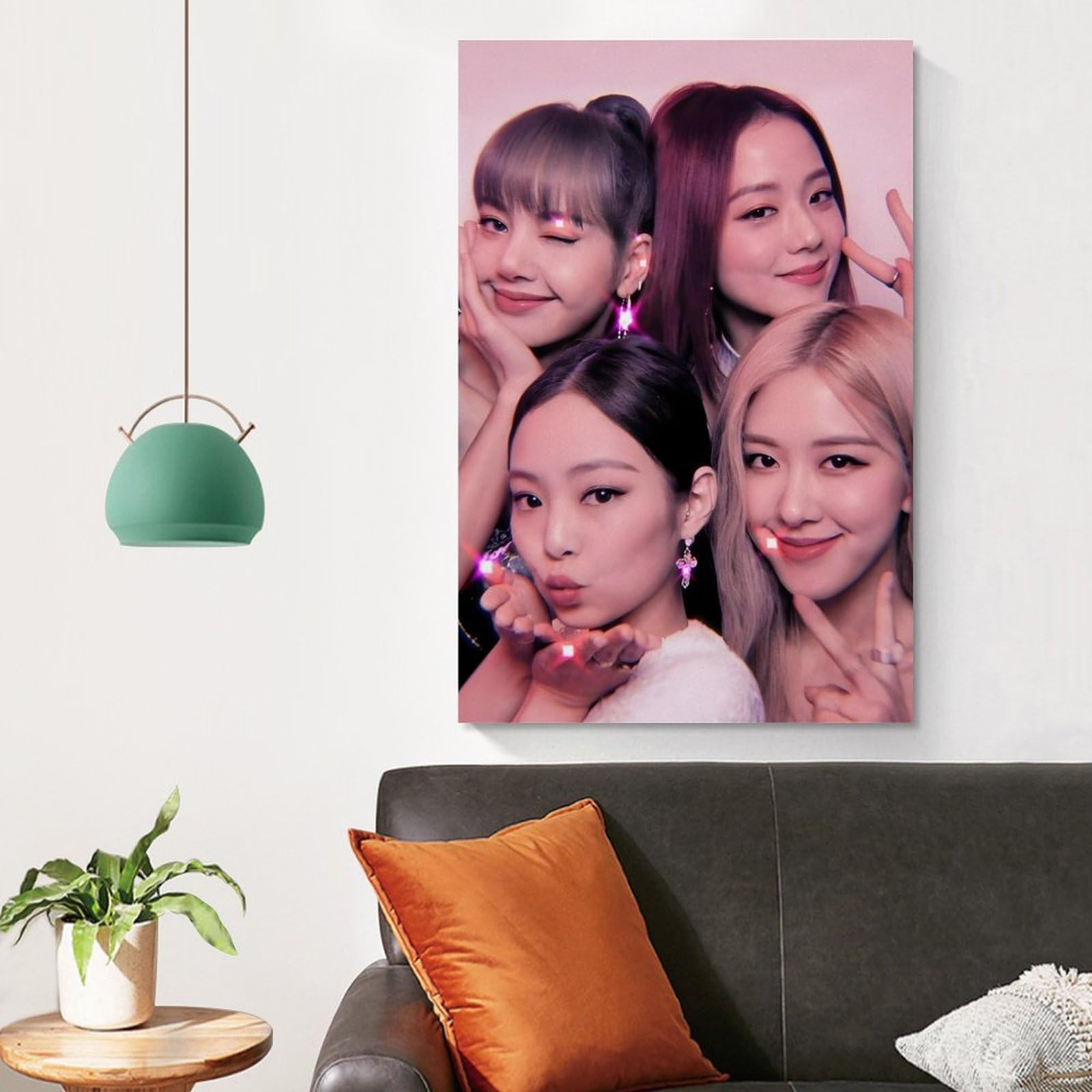 Poster Blackpink Sur Toile Sans Cadre - 30 X 45 Cm - Décoration Chambre, Salon - Impression HD