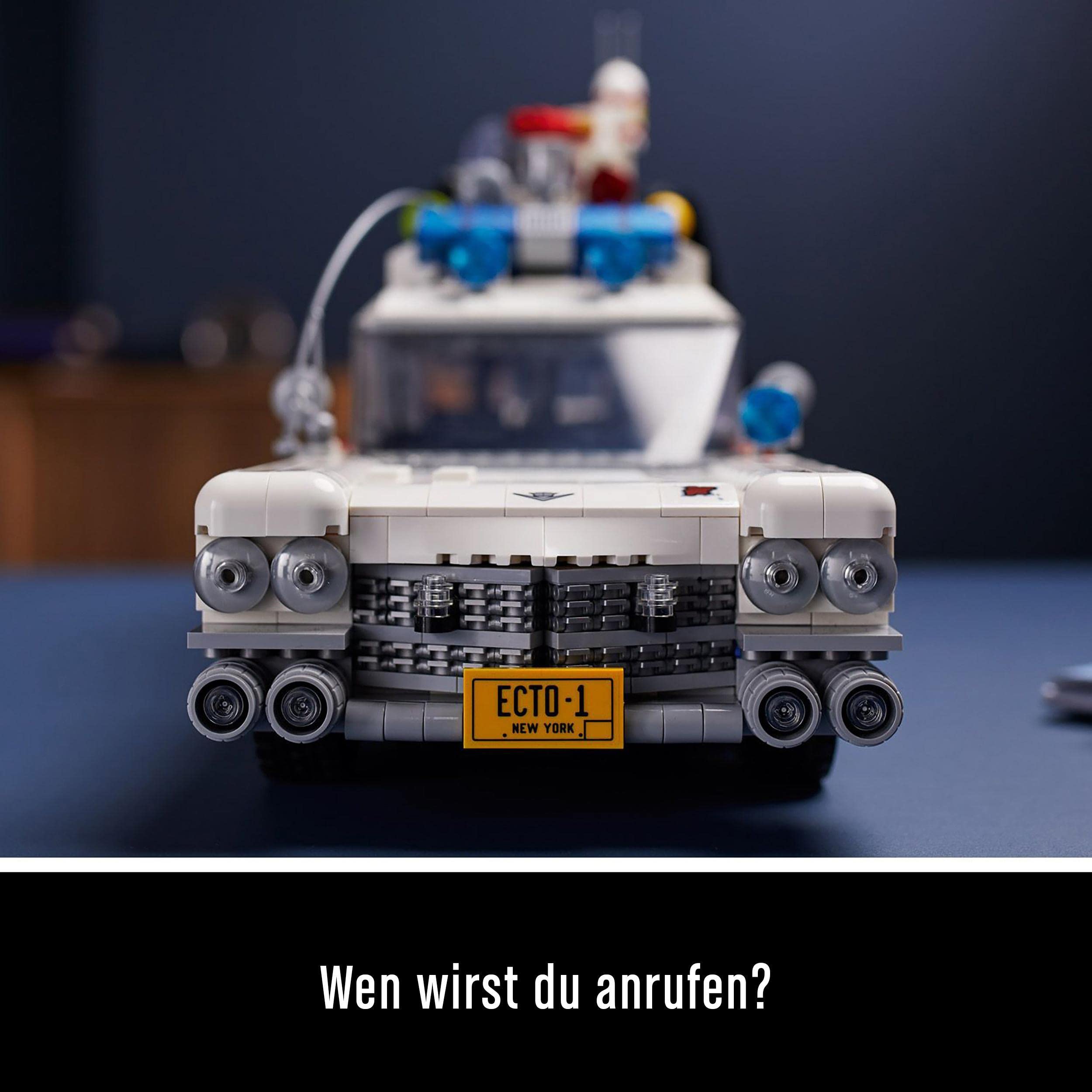 LEGO Icons Ghostbusters ECTO-1, großes Auto-Set für Erwachsene, Modellauto-Spielzeug, Geschenk zum Geburtsag für Männer, Frauen, Sie und Ihn, Ausstellungsstück für Sammler, Home-Deko 10274