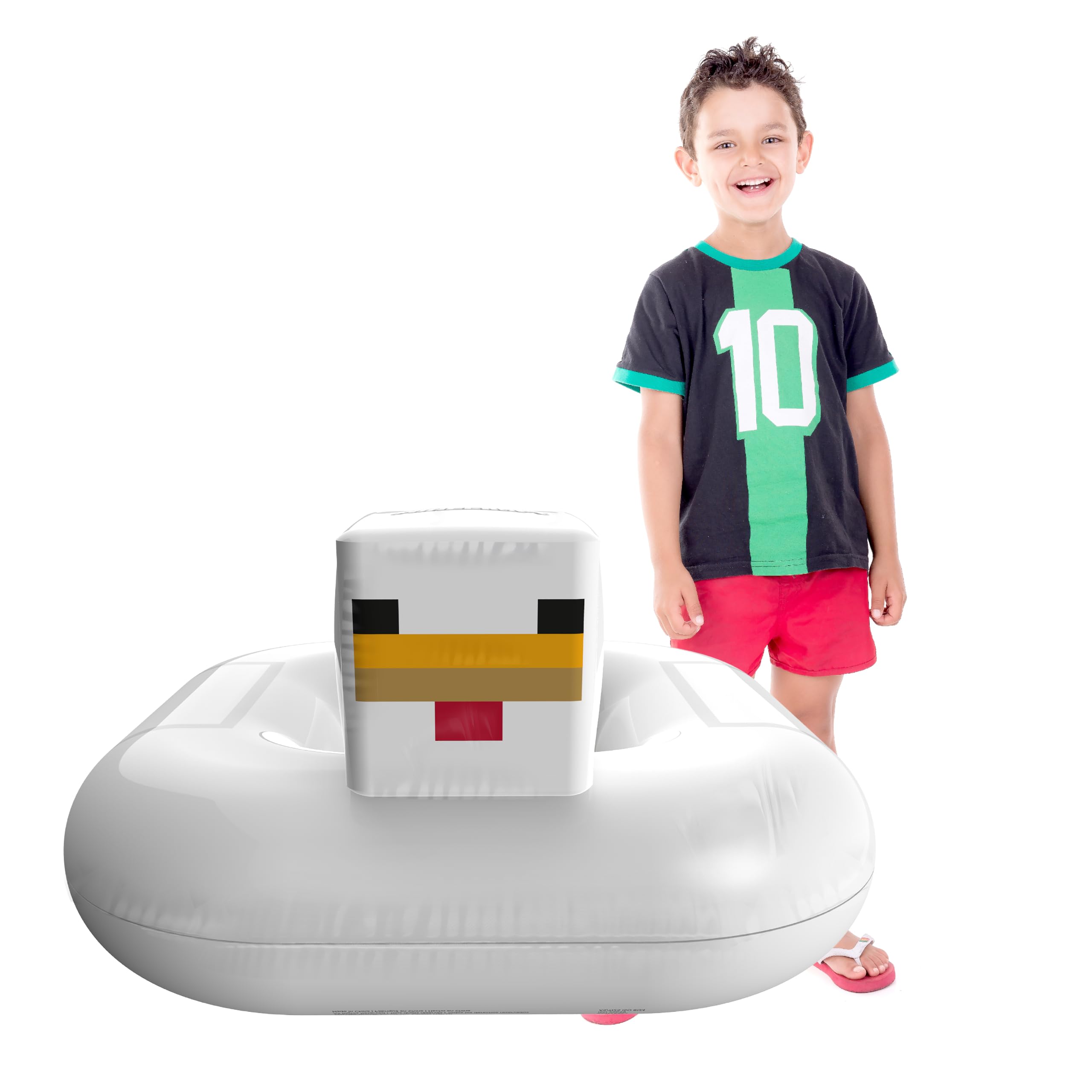 Minecraft Flotteur gonflable avec valve de pincement, 91,4 cm