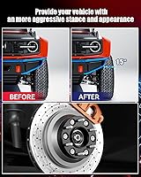 Vista 6 de FLYCLE - Espaciadores de rueda de 1.5 pulgadas, 6 x 5.5 para Ranger 2019-2025, Bronco 2021-2024, espaciadores de rueda forjados de 6 x 139.7 mm