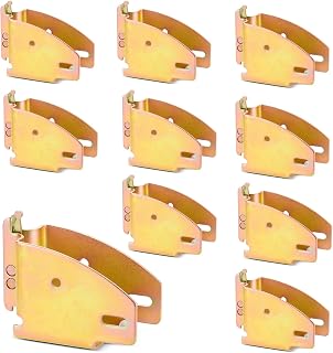 10 Pack E Track Wood Beam Sockets, Steel E-Track Accessories