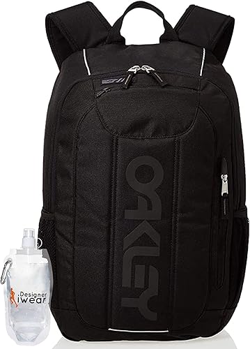 Oakley Mochila Enduro 3.0 para hombre de 20 L para senderismo, mochilero, campamento + paquete con botella de agua Designer iWear con mosquetón,