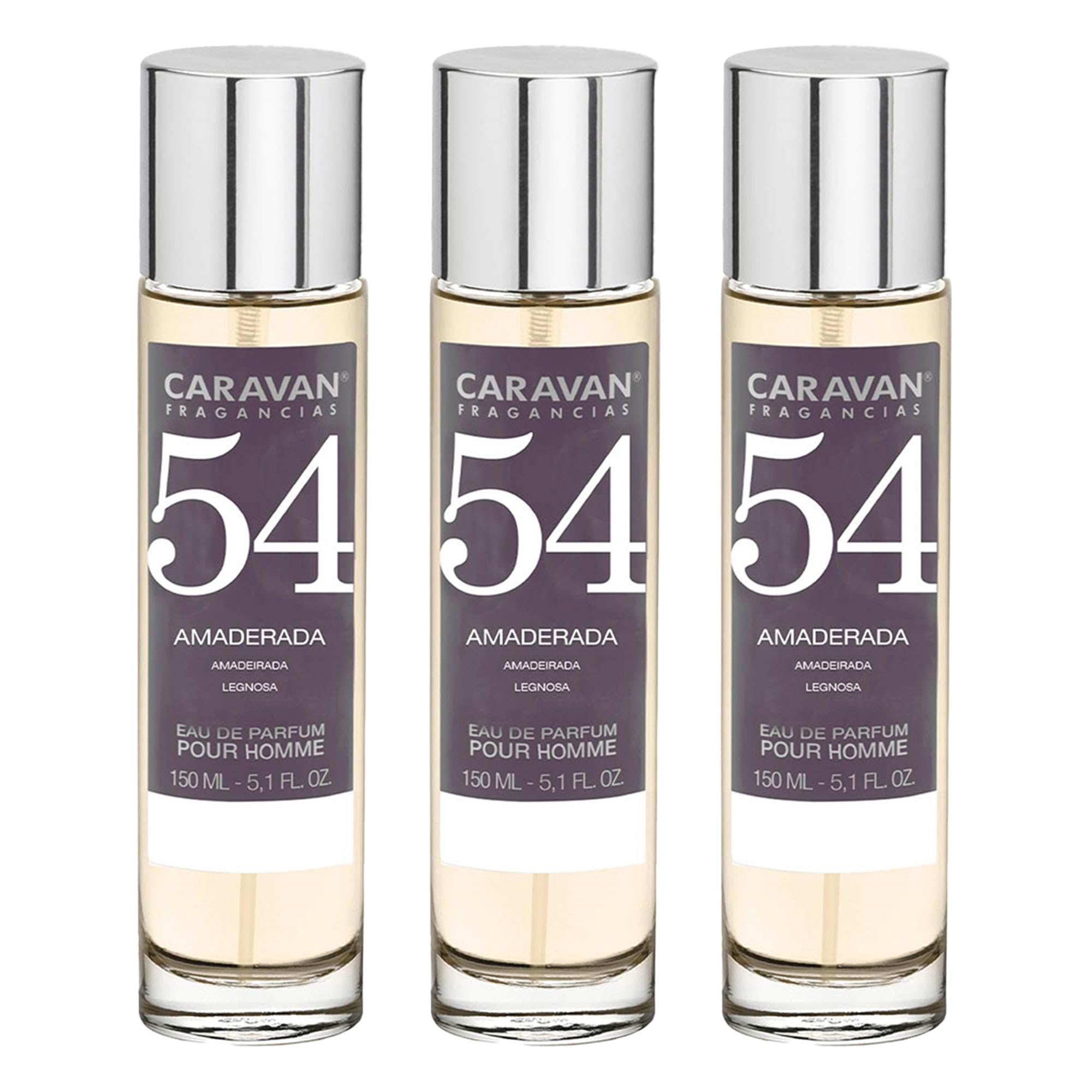 3 profumi per uomo Caravan n. 54-150 ml.