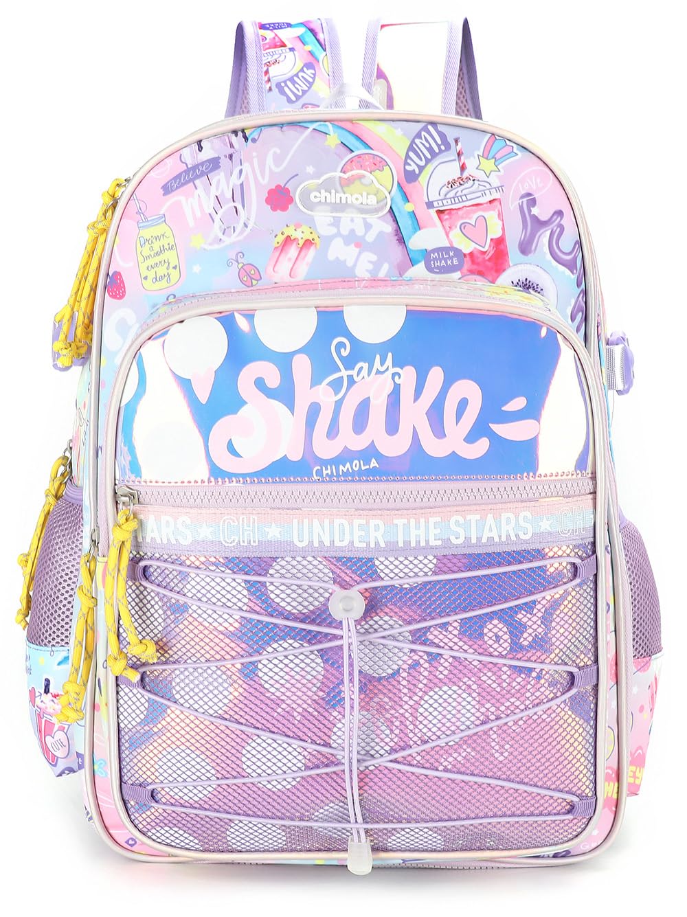 CHIMOLA Unisex Çocuk Sırt Çantası, Pembe, M