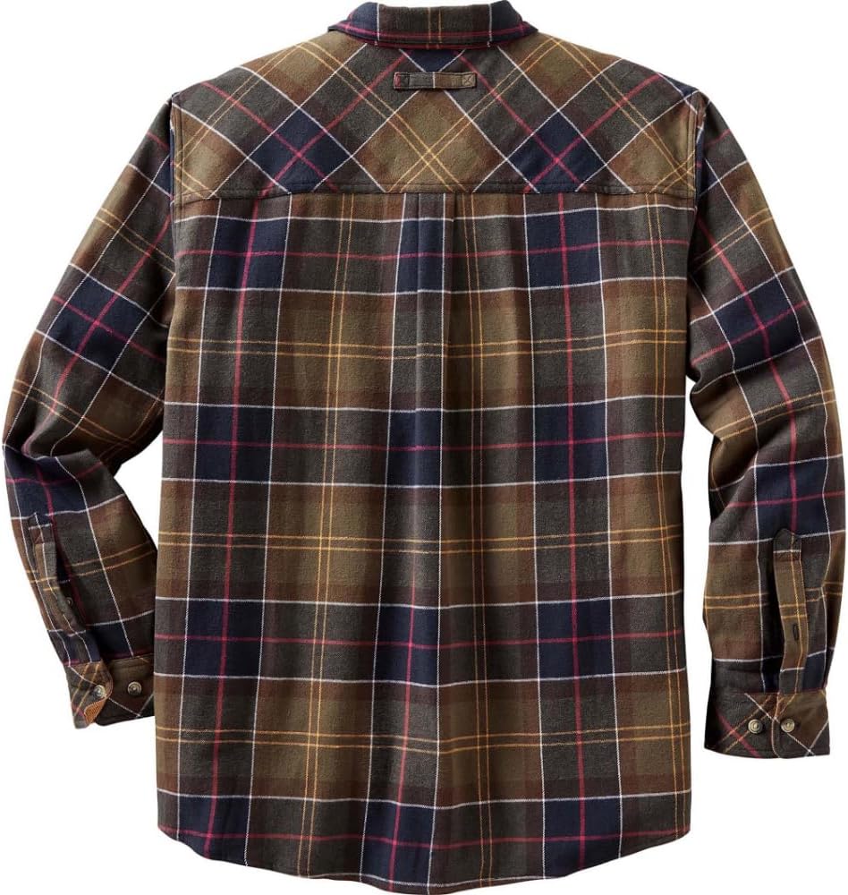 Legendary Whitetails Men's Flannel Shirt Long Sleeve Button Down 100% Cotton - Image 4