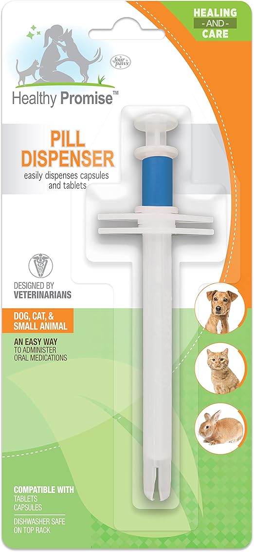 Four Paws Healthy Promise Pet Pill Dispenser Small