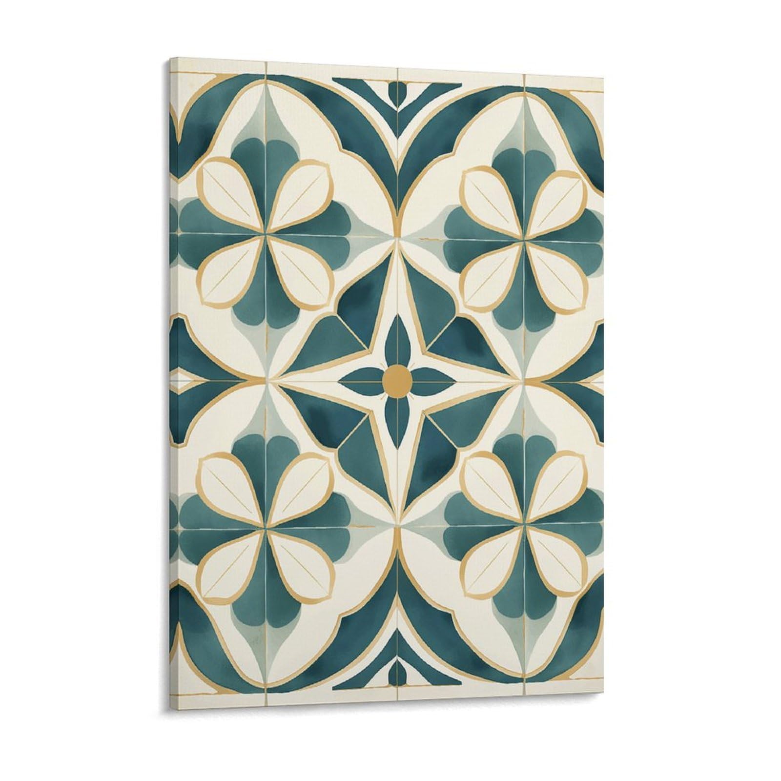 Geometric Design Pictures Canvas Wall Art for Bedroom 18x24inch Canvas Prints Artwork for Walls Modern Picture Artwork Painting for Living Room Aesthetic Wall Paintings for Bathroom Kitchen O