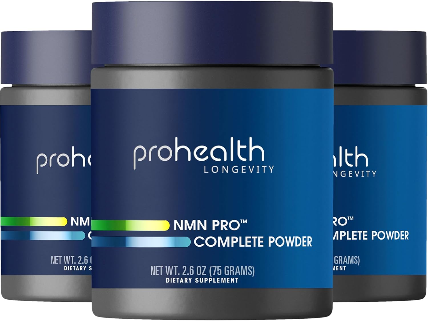 ProHealth NMN Pro Complete (75 Grams, 3 Pack) 1000 mg Uthever® NMN + 1000 mg Resveratrol + 500 mg TMG. NAD+ Precursor, Methylation Support & Sirtuin Activation. USA Manufactured, Triple Lab-Tested