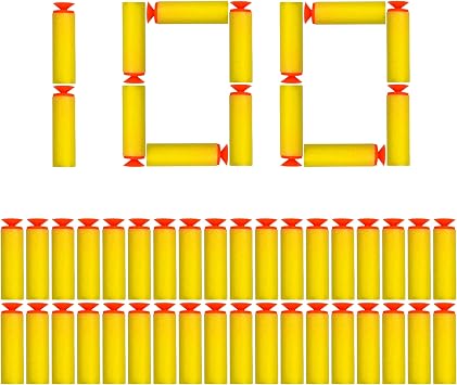 AGM MASTECH Ejectable Soft Bullets 50pcs and Soft Darts 100pcs