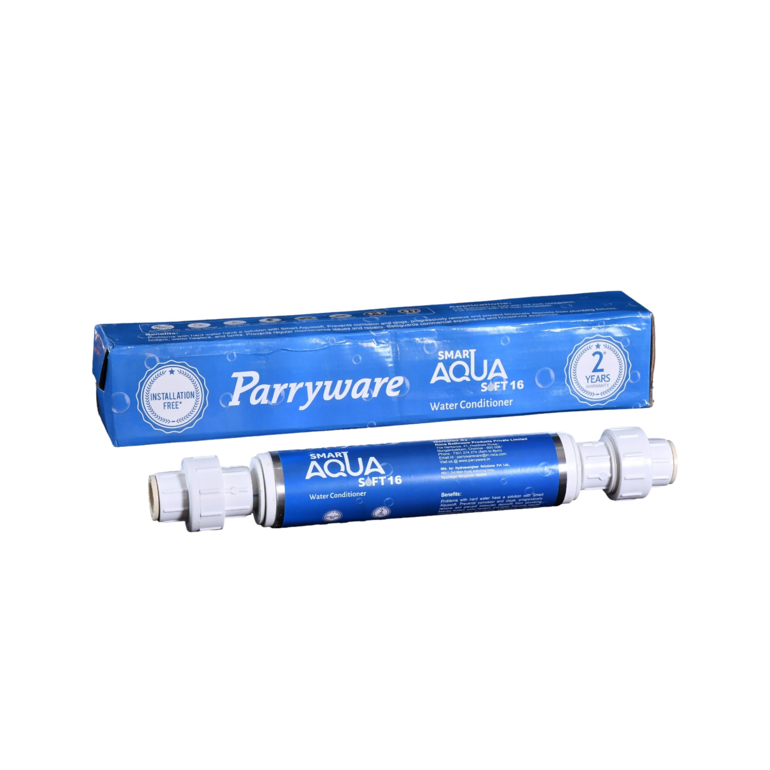 Parryware Smart Aquasoft 16 Water Softener (for Single Bathroom Only) | for Best Result use Along with Pre Filter Set 16 | Prevents limescale deposits | 2 Yrs Warranty with Free Installation*-image-41